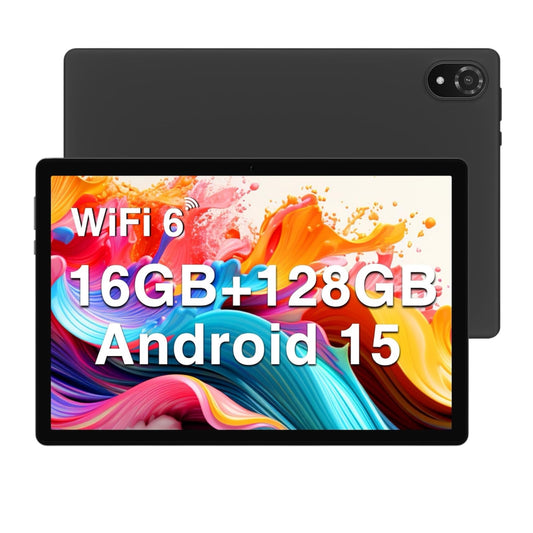 DOOGEE  (2025) Android 15 Tablet 10 Inch, 16GB RAM+128GB ROM(1TB TF), 2.0 Ghz/1280 * 800 HD+ Ips/Wifi 6/Bluetooth 5.0/5060Mah/5Mp+8Mp/Otg/Type C/3.5Mm Headphone Jack(Gray)