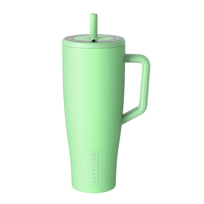 BrüMate Era 1.2L Tumbler with Straw and Lid | 100% Leakproof | Cold for 24 Hours | 40Oz Metal Water Bottle with Handle | Insulated Cup | Stainless Steel Travel Gym Mug (Kiwi)