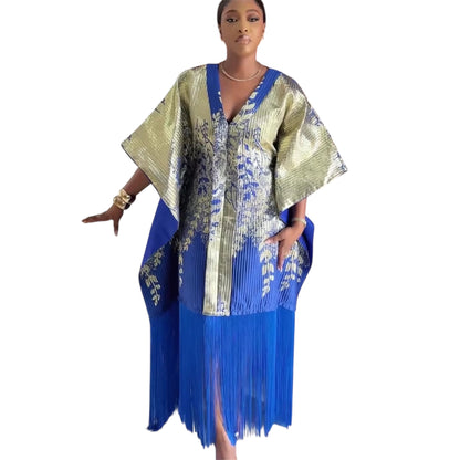 2026 African Dress for Women – Traditional Dashiki Ankara Kaftan Maxi Gown (Delivered within 2-3 weeks from the day of purchase)