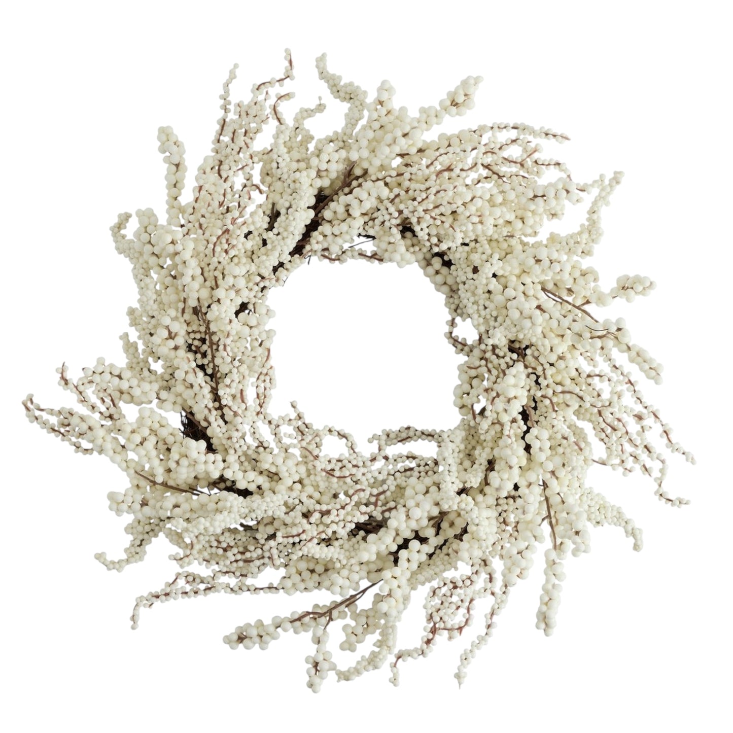 White Foliage Christmas Wreath