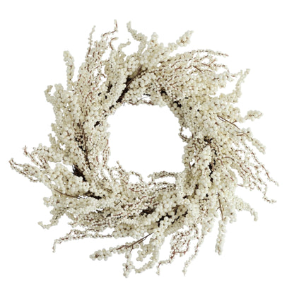 White Foliage Christmas Wreath