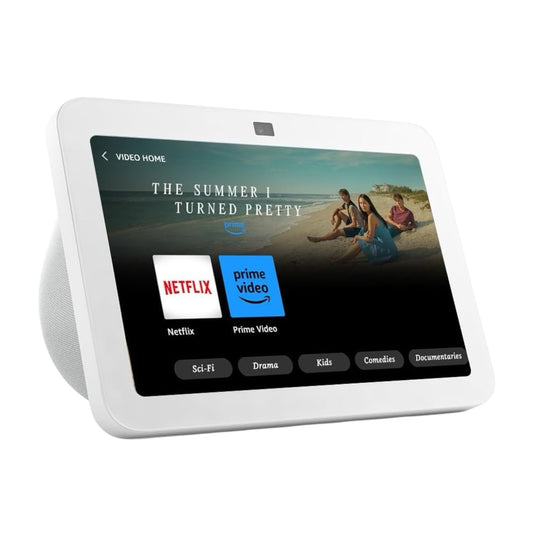 Echo Show 8 (3Rd Generation, 2023 Release) | HD Smart Touchscreen with Spatial Audio, Smart Home Hub and Alexa | Glacier White