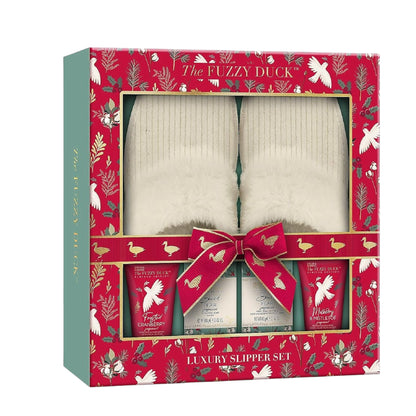 Baylis & Harding the Fuzzy Duck Winter Wonderland Luxury Slipper Gift Set (Pack of 1) - Vegan Friendly