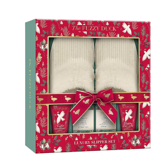 Baylis & Harding the Fuzzy Duck Winter Wonderland Luxury Slipper Gift Set (Pack of 1) - Vegan Friendly