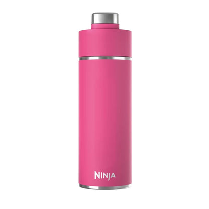 Thirsti Water Bottle and Flask 530 ML With Leak-Proof Lid, Designed For Carbonated, Hot & Cold Drinks, Ideal For Travel & Sports, Triple Insulated, Stainless Steel Bottle, Black, DW1801EUUKBK