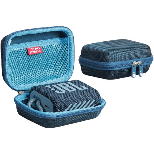 JBL Hard Carrying Case for JBL Go 3/JBL Go 4 Portable Bluetooth Speaker (Blue)