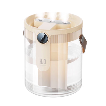 Portable Humidifier,Cool Mist Humidifier | Quiet Wireless Diffuser with 1.5L Water Tank for Apartment Dorm Indoor Desk Travel Household Plants