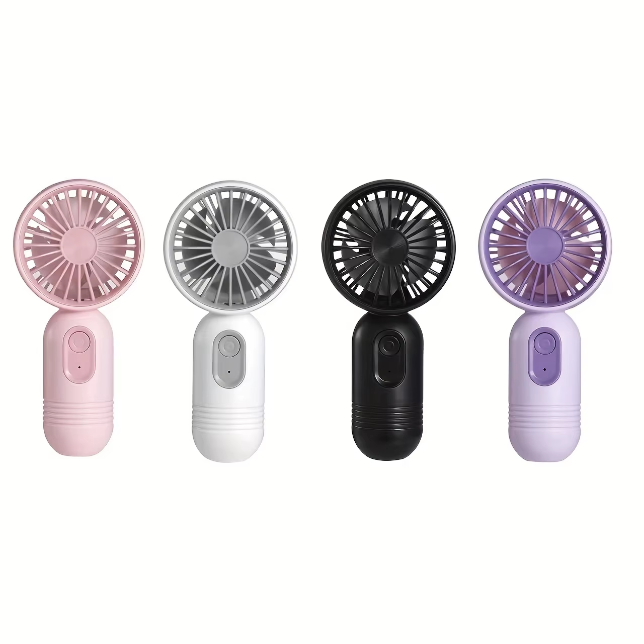 Mini Portable Handheld Fan | USB Rechargeable with 3 Speeds | Compact Fan for Office, Outdoor Travel & Camping
