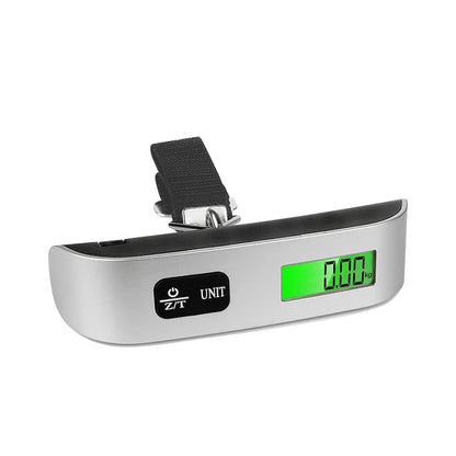 Portable Scale Digital LCD Display 110Lb/50Kg Electronic Luggage Hanging Suitcase Travel Weighs Baggage Bag Weight Balance Tools