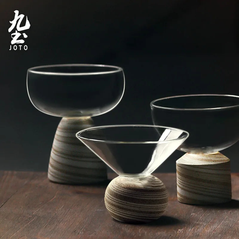 JOTO Teacup Organic Elegance Hand-Made Embroid Cu Tea Original Tea Set XCBR0090