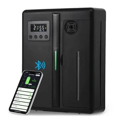 160Ml Waterless Scent Diffuser Bluetooth Wall-Mounted Fragrance Machine Smart Scent Diffuser for Essential Oil Hotel Home