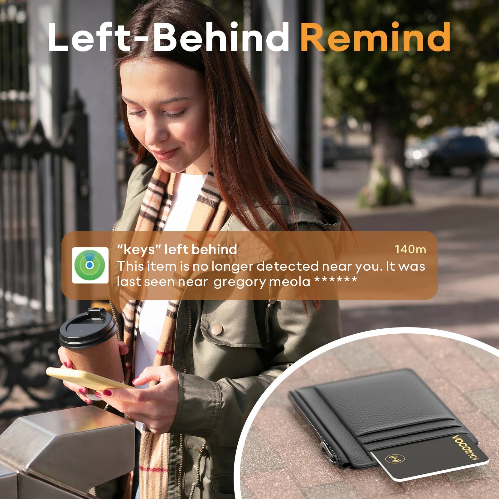 2Pcs  Wallet Tracker Card, GPS Locator Smart Tag, Find My (IOS Only), Key Finder Bluetooth Tracker, No Charging Required