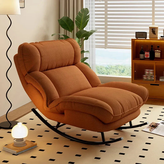 Lazy Sofa, Rocking Chair, Lounge Chair, Balcony, Home Use Leisure Chair, Reclining or Sleeping, Living Room Rocking Chair