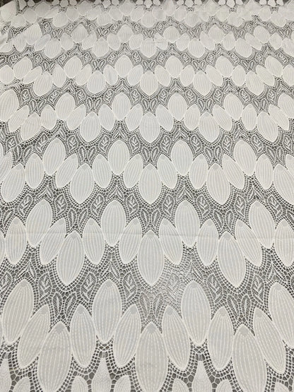 Latest African Handcut Velvet Lace Fabric High Quality Party Dress Asoebi 2025 Luxury Embroidery Nigerian Lace Fabric