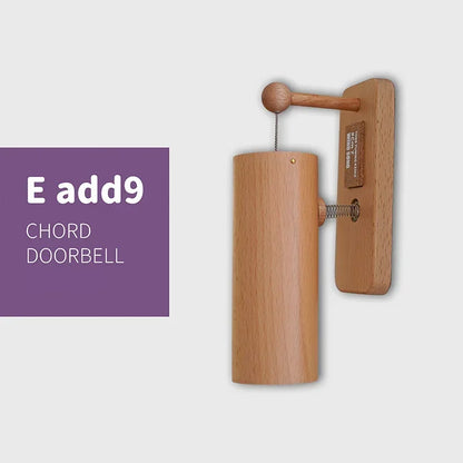 432Hz Door Opening Wood-Made Doorbell Chime Music Chords Door Bell Chimes for Home Business Entrance Fridge Housewarming Gift