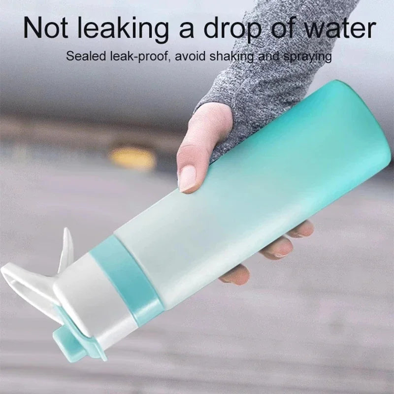 650ML Water Bottle for Girls Outdoor Sport Travel Bottles Large Capacity Spray Bottle BPA Free Drinkware Travel Bottles Gift Cup