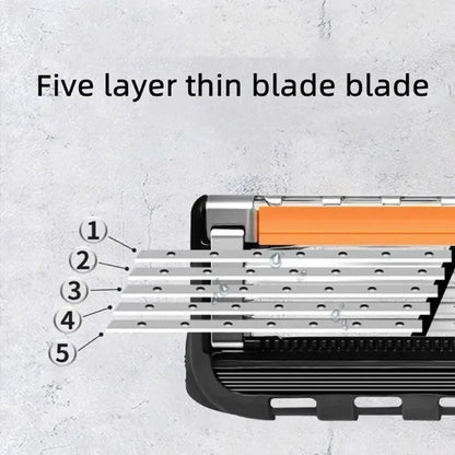 High Quality 5 Layers Manual Shaver Razor with 4 Replaceable Heads Blade Brand Universal Handle & Head
