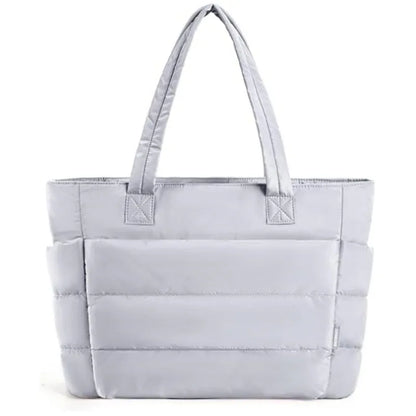 Women'S Bag Large Capacity Solid Color Tote Bag Versatile Handbag for Commuter Work Student Class Shopping Bag