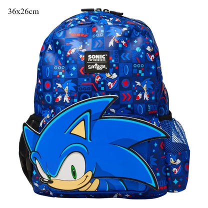 Original Australian Smiggle Elementary School Bag Leisure Bule Cartoon Anime Backpack Lunch Bag