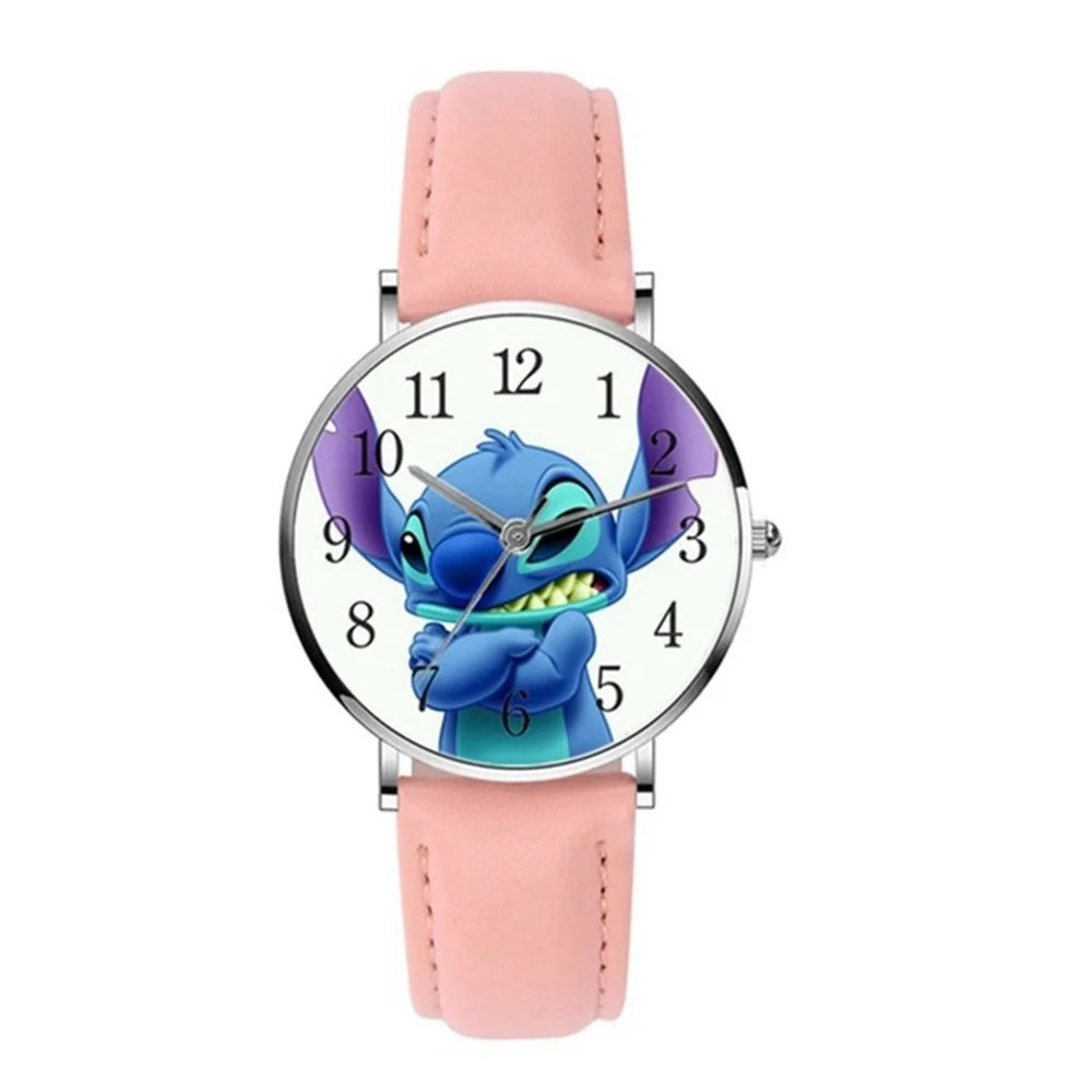 Disney Avengers Spider Man Iron Man Hulk Cartoon Children'S Watch Student Waterproof Quartz Watch Festival Birthday Gifts Toys