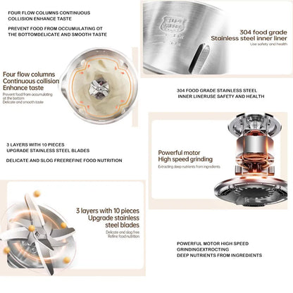 Intelligent Soybean Milk Machine Electric Soybean Baby Electric Food Soy Maker Mixer Food Blender Maker Rice Paste Maker Kettle