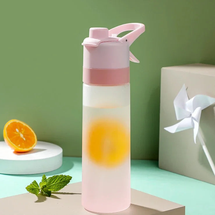 650ML Water Bottle for Girls Outdoor Sport Travel Bottles Large Capacity Spray Bottle BPA Free Drinkware Travel Bottles Gift Cup