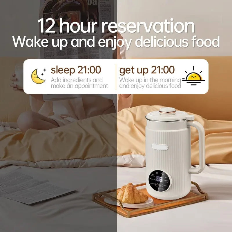 Intelligent Soybean Milk Machine Electric Soybean Baby Electric Food Soy Maker Mixer Food Blender Maker Rice Paste Maker Kettle