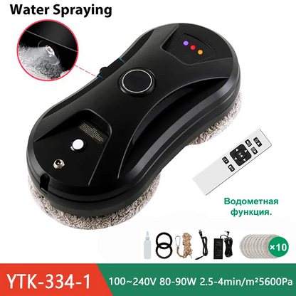 Home Intelligent Cleaning Robot with Automatic Water Spraying Function, anti Drop Magnetic Glass Cleaning Machine