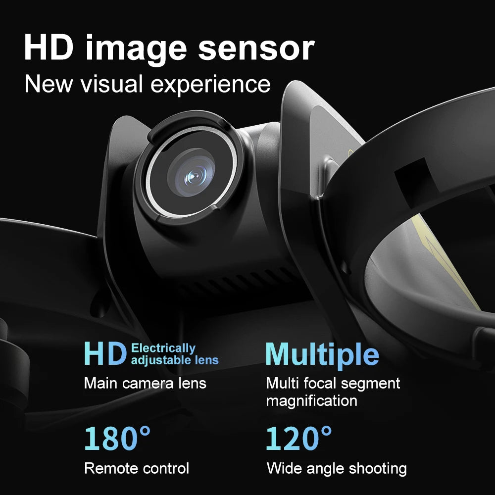 M23 Mini RC Drone 8K HD Camera Screen Control Remote Control Wifi Hold for Selfie and Aerial Shots RC Helicopter for Gifts Toys