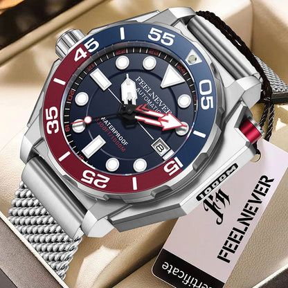 Top Brand Luxury Automatic Watch for Men Fashion Business Watch Men Military Waterproof Men'S Mechanical Wristwatches