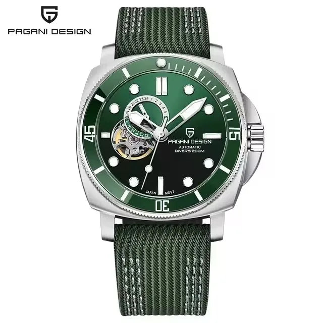 2024 Original 43MM Men'S Automatic Mechanical Watch NH39 200M Waterproof AR Sapphire Mirror Watches for Men ﻿