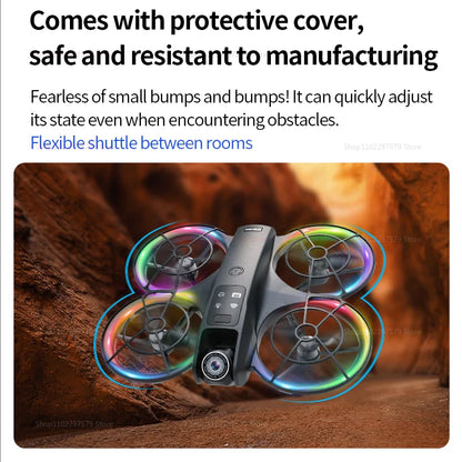 K200 MAX Drone 6K HD Real Time Video Large Screen Transmission Brush Motor Obstacle Avoidance Quadcopter Photography Kids Adults