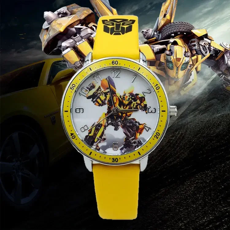 Disney Avengers Spider Man Iron Man Hulk Cartoon Children'S Watch Student Waterproof Quartz Watch Festival Birthday Gifts Toys