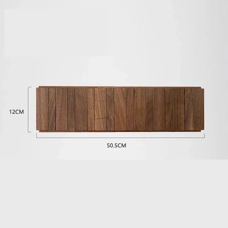 Coat Hat Key Rack Hangers Natural Walnut Texture Wall Clothes Hanger Nordic Solid Wood Manual Wall Decorative Magnetic Foldable