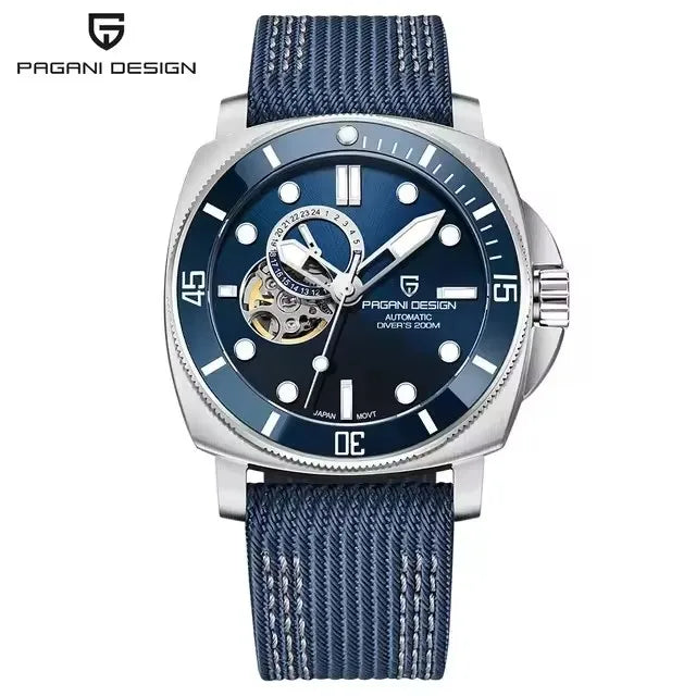 2024 Original 43MM Men'S Automatic Mechanical Watch NH39 200M Waterproof AR Sapphire Mirror Watches for Men ﻿