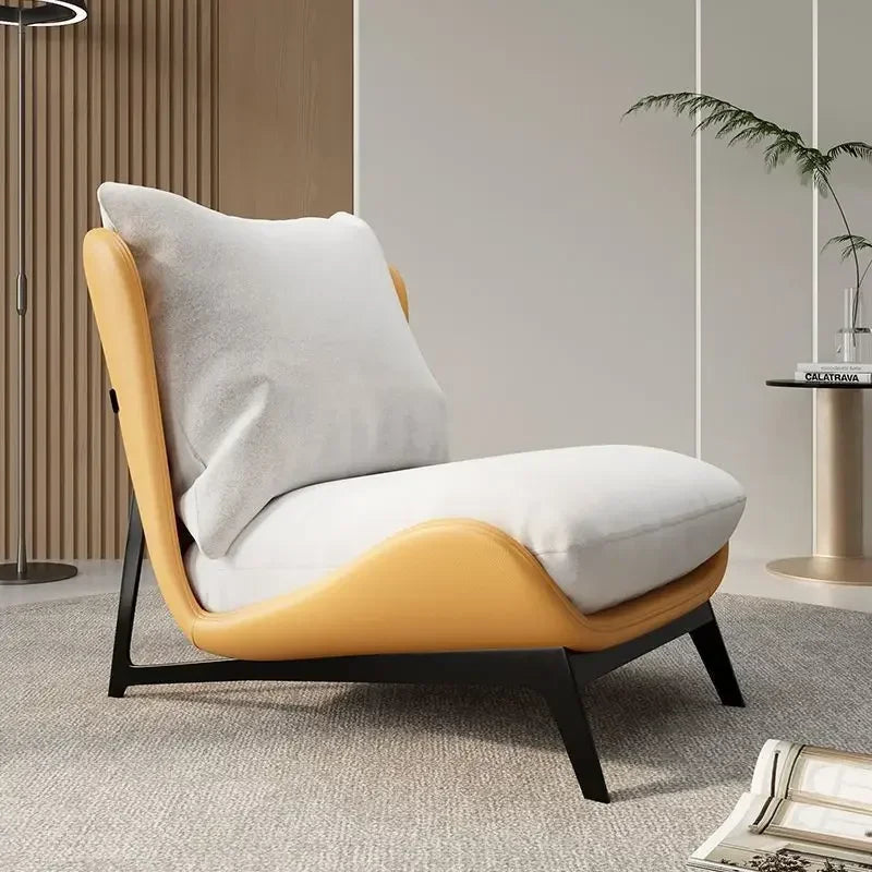 Balcony Leisure Chair Simple Single Sofa Living Room Leisure Lounge Chair Lazy Sofa Chair Living Leisure Reading