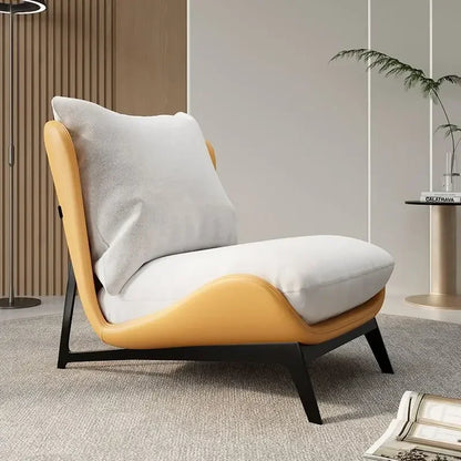 Balcony Leisure Chair Simple Single Sofa Living Room Leisure Lounge Chair Lazy Sofa Chair Living Leisure Reading