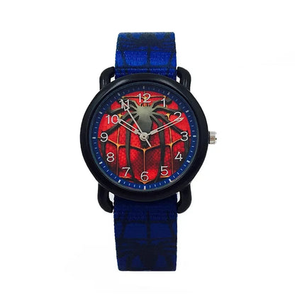 Disney Avengers Spider Man Iron Man Hulk Cartoon Children'S Watch Student Waterproof Quartz Watch Festival Birthday Gifts Toys