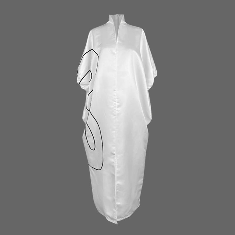 Modigirl plus Size Musilm Fashion Oversize Abaya Dresses 2025 New Spring Summer Abaya Muslim Maxi Dresses for Woman Saudi Dubai