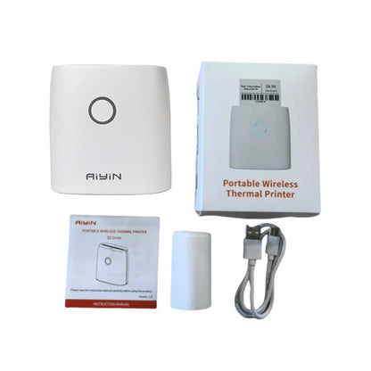 Q2 203Dpi HD Printing Thermal Printer without Ink DIY Mini Portable Printing Bluetooth Control for Photo Label Shopping Ticket