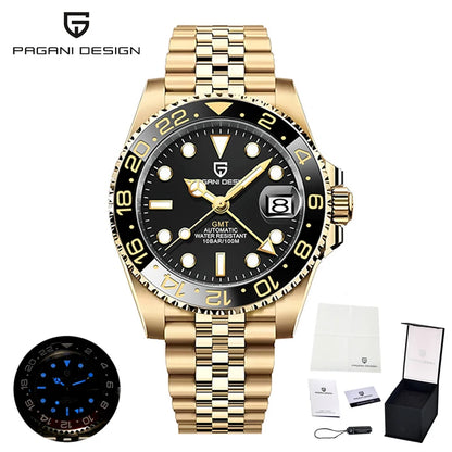 2025 New  Top Mechanical Automatic Watch Sports Rubber Diver Series Watch Luminous Date Display Watches for Man