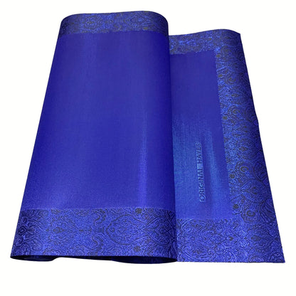 Original Swiss Jacob Hayes Gele 2025 Nigerian Platinum Headtie Luxurious Artisanal Headwrap Wedding Festival Dress Collocation