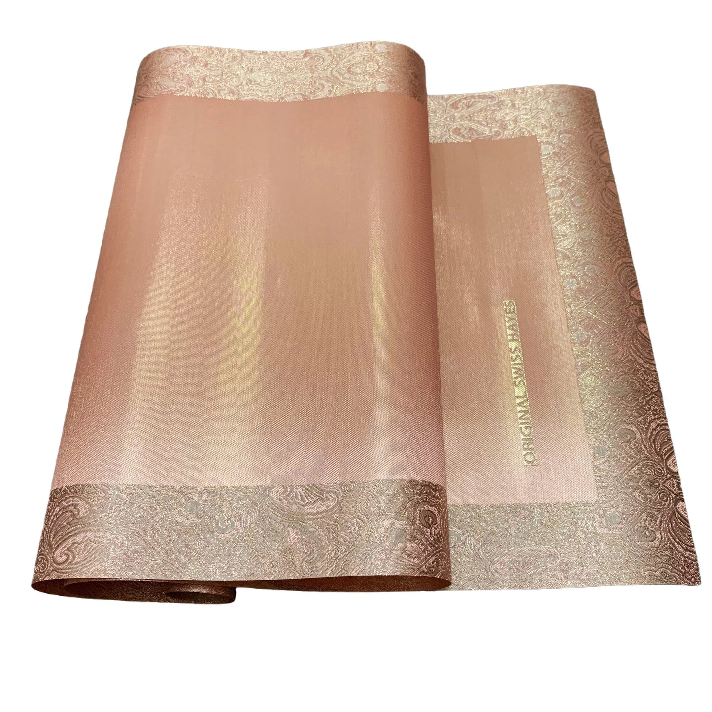 Original Swiss Jacob Hayes Gele 2025 Nigerian Platinum Headtie Luxurious Artisanal Headwrap Wedding Festival Dress Collocation