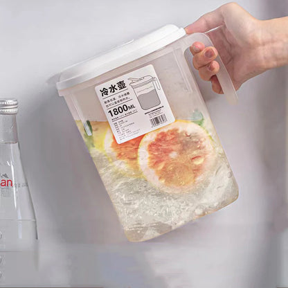 3.5L Water Kettle with Faucet Beverage Dispenser Cold Juice Lemonade Drinks Bucket Liquid Storage Tank Outdoor Fridge Organizers