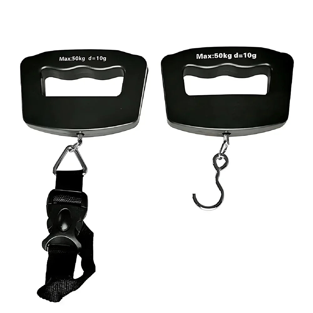 50Kg Digital Luggage Scale Portable Suitcase Scale Handheld Electronic Scales Backlight Digital Display Travel Accessories