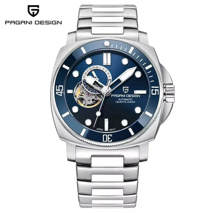 2024 Original 43MM Men'S Automatic Mechanical Watch NH39 200M Waterproof AR Sapphire Mirror Watches for Men ﻿