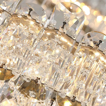 Modern Home Decoration Crystal Chandelier, Stair Pendant Lamp, Living Room Pendant Lights, Interior Lighting