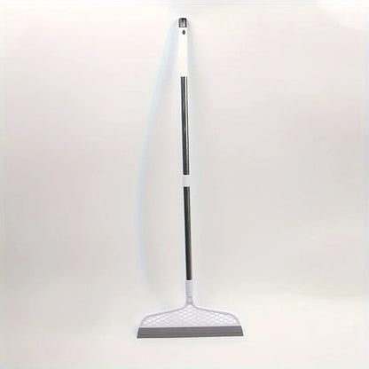 Magic Broom with Detachable Head and Double-Sided Silicone Scraper