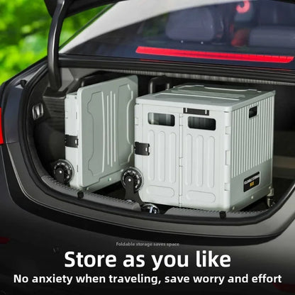 Camping and Storage Boxhome Multifunctional Grocery Cart, Portable and Foldable Shopping Cart, Outdoor Trolley Cart, Stall,