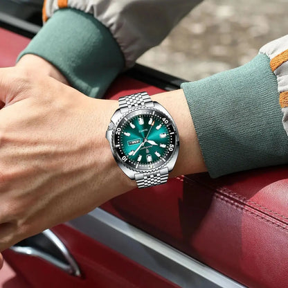 Business Men Watch Date Week Waterproof Luminous Luxury Man Wristwatch Sports Stainless Steel Men'S Quartz Watches Male